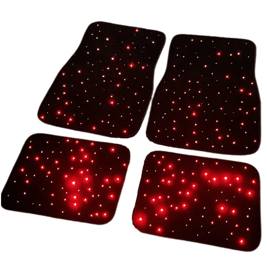 alfombra de auto con brillo led-USB